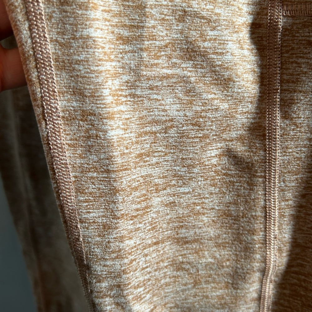 Fold Over or Super High Waisted Leggings, Offline by Aerie, Never Worn - Peach